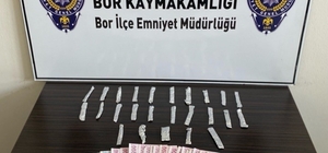 Niğde'de uyuşturucu operasyonu: 1 tutuklama