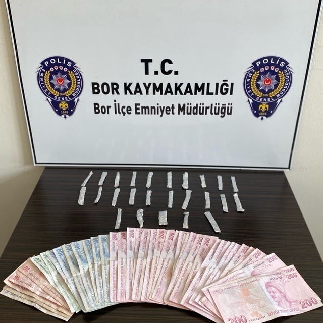 Niğde'de uyuşturucu operasyonu: 1 tutuklama