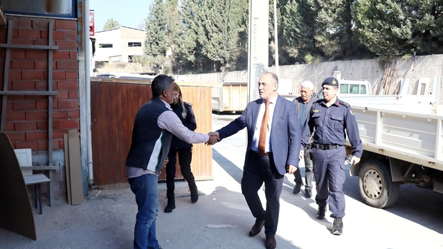 Kaymakam İlhan, sanayi esnafının sorunlarını dinledi