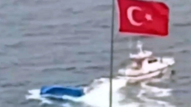 Giresun'da dün yaşanan 1 kişinin öldüğü tekne kazasının yeni görüntüleri ortaya çıktı