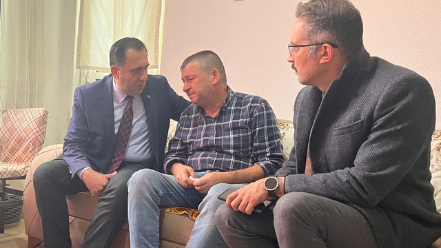 İl Müdürü Türkoğlu'ndan acılı aileye ziyaret