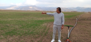 Develi'de yapılan mera ıslahı 33 çiftçi için umut oldu