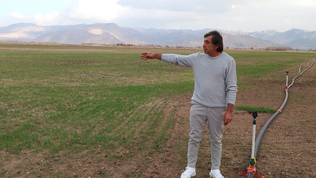 Develi'de yapılan mera ıslahı 33 çiftçi için umut oldu