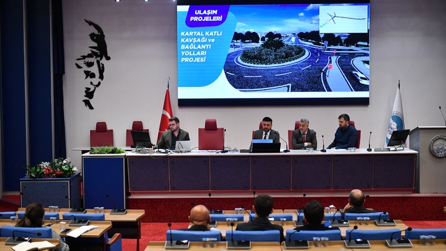 Büyükşehirden Kartal Kavşağı Projesi için değerlendirme toplantısı