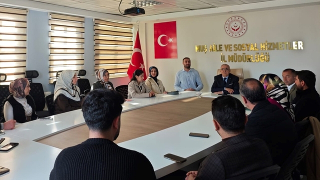 Muş'ta yılsonu değerlendirme toplantısı yapıldı