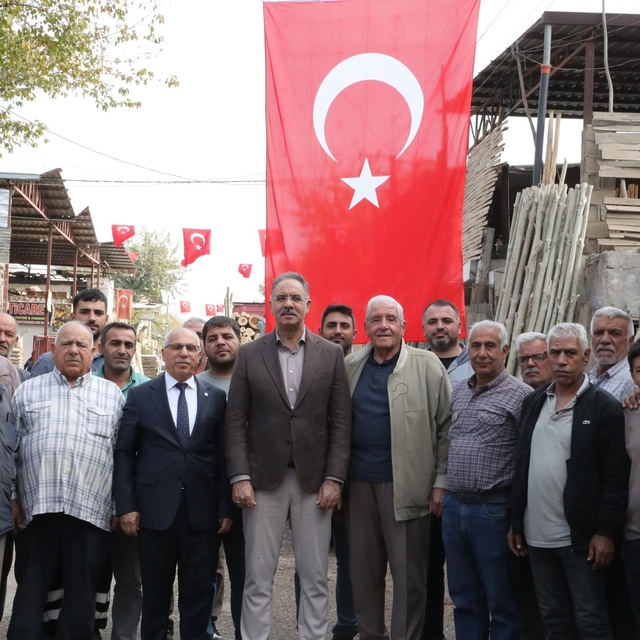 Eyyübiye'deki esnafa yeni yer tahsis edilecek