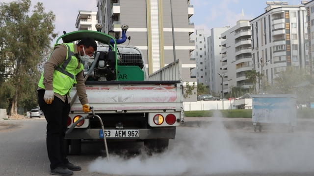 Büyükşehir Belediyesi vektörle mücadeleyi sürdürüyor