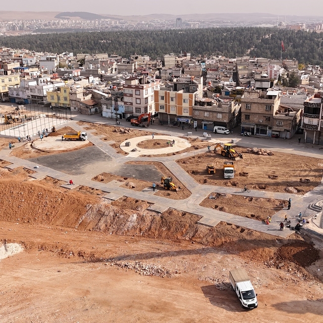 Gaziantep Büyükşehir kente yeni yeşil alan kazandırıyor