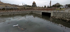 Kars Çayı alarm veriyor