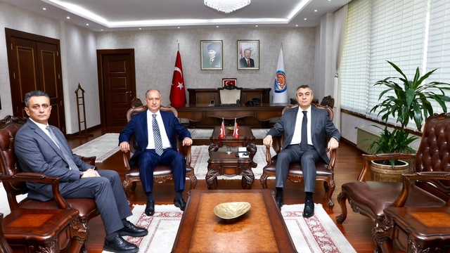 Tarım ve Orman Bakan Yardımcısı Polat, Vali Toros'a ziyarette bulundu