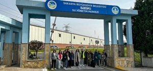 Kaliteli içme suyunun yolculuğuna tanık oldular