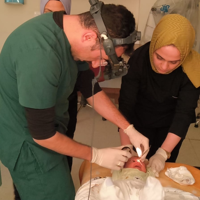 Siirt Eğitim ve Araştırma Hastanesi'nde prematüre bebeklere ROP muayeneleri...