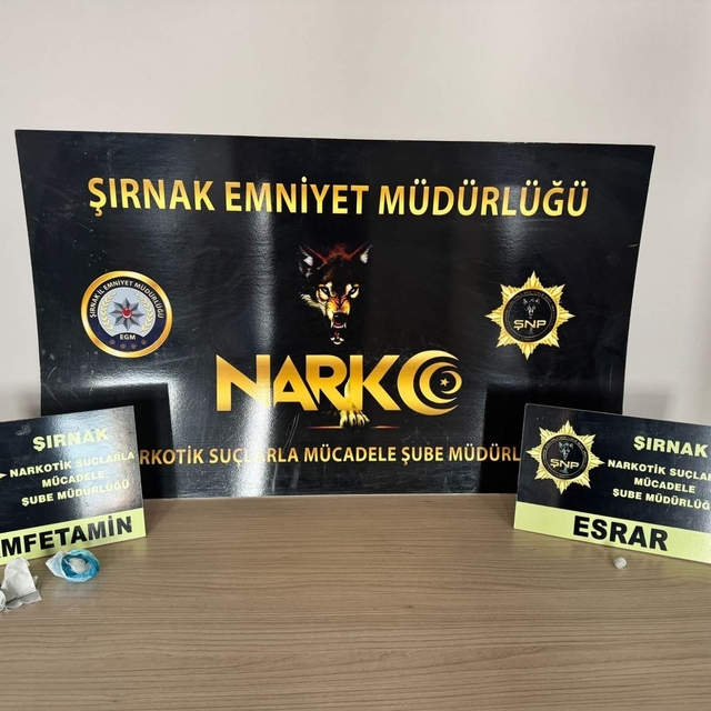Şırnak'ta uyuşturucu operasyonu: 9 gözaltı