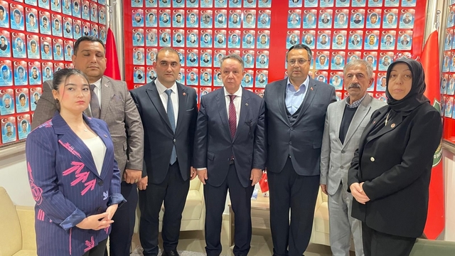 Büyük Birlik Partisi'nden, şehit ve gazi aileleri derneklerine anlamlı ziyaret