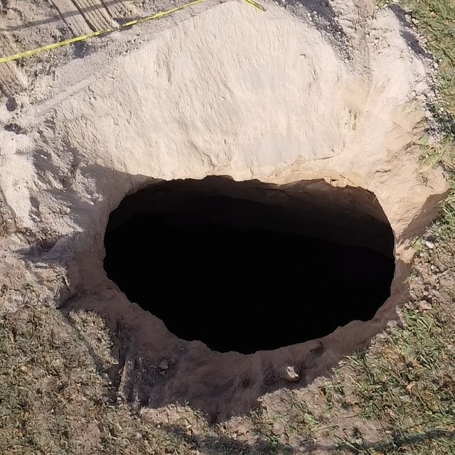 Konya'dan sonra Aksaray'da da obruk oluşmaya başladı: Su çekilince kireç ta...