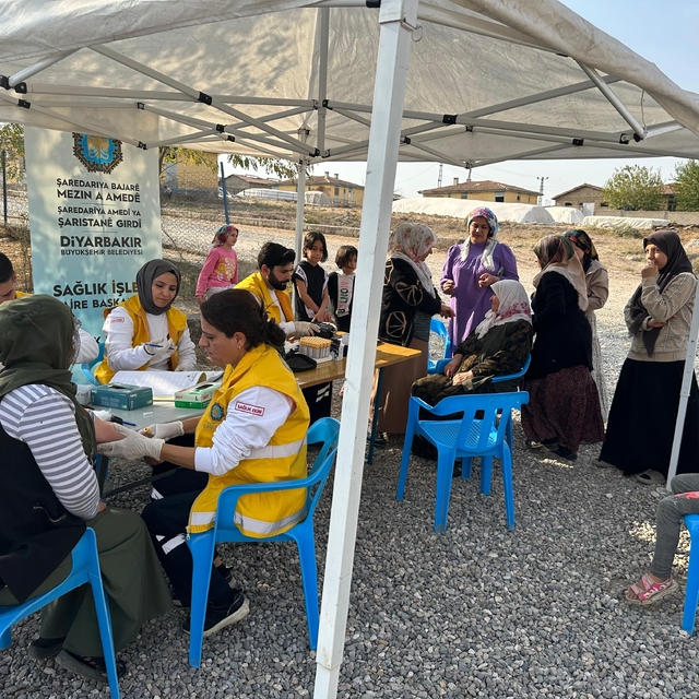 Diyarbakır'da sağlık taraması
