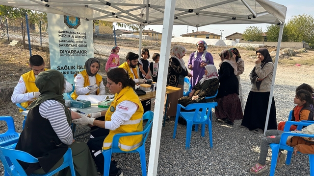 Diyarbakır'da sağlık taraması