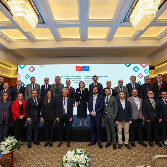 Gaziantep Büyükşehir, GAUS Projesi'nin kapanış toplantısını gerçekleştirdi