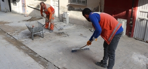 Haliliye'de üstyapı çalışmaları sürüyor