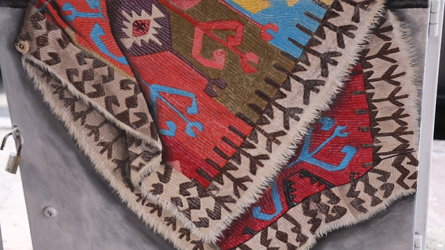 Kapadokya'nın elektrik panoları sanatla renklendi