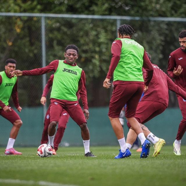 Trabzonspor'da RAMS Başakşehir maçı hazırlıkları devam ediyor