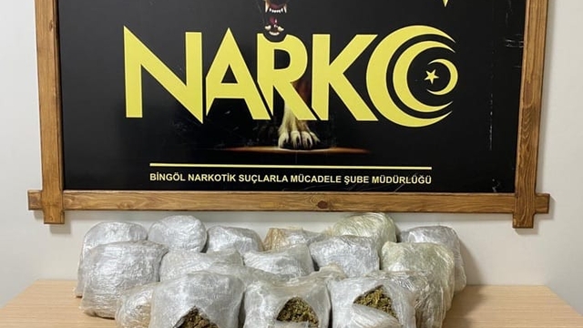 Bingöl'de uyuşturucu operasyonunda 5 şüpheli yakalandı