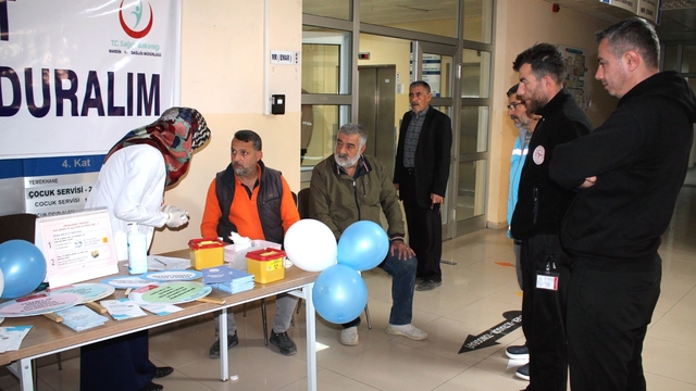 Midyat'ta Dünya Diyabet Günü etkinliği düzenlendi