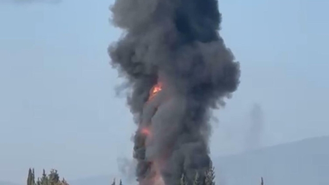 Salça fabrikasında çıkan yangın, 1 saatte kontrol altına alındı