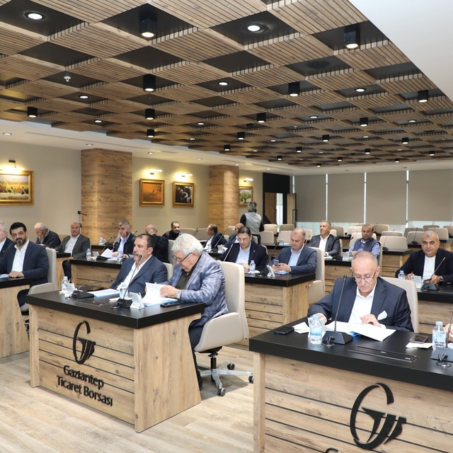 GTB Ekim Ayı olağan Meclis Toplantısı gerçekleştirildi