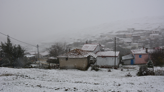 Tokat'ta yüksek kesimlerde kar etkili oluyor