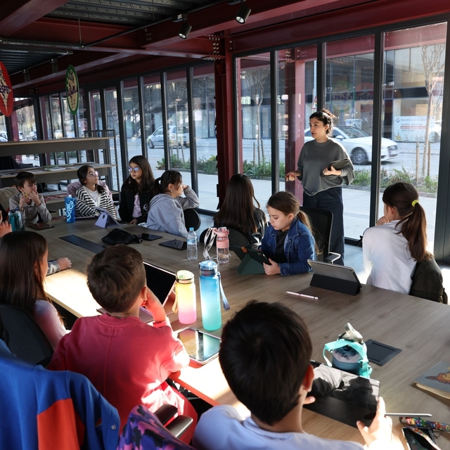 Nilüfer'de çocuklar animasyonun temellerini öğrendi