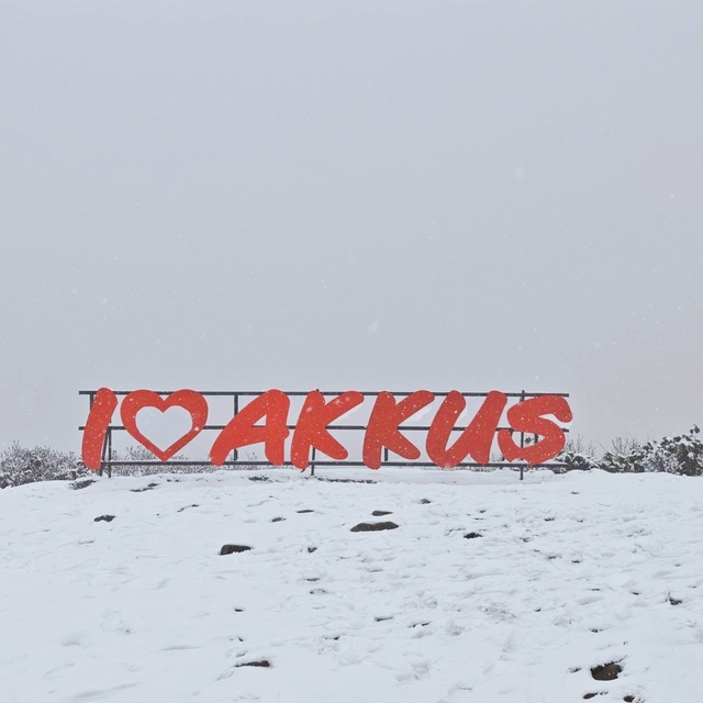 Ordu'nun yükseklerinde kar yağışı