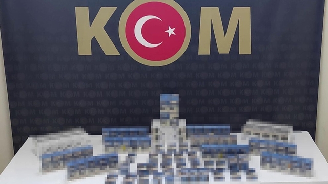 Erzurum'da kaçak sigara operasyonu
