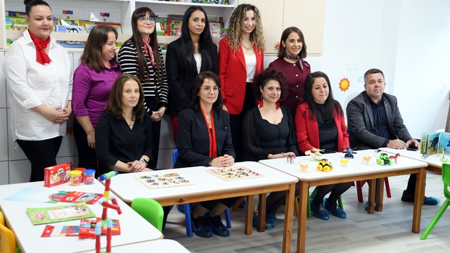 Menteşe Belediyesi'nin ilk 'Çocuk Kreş'i açıldı