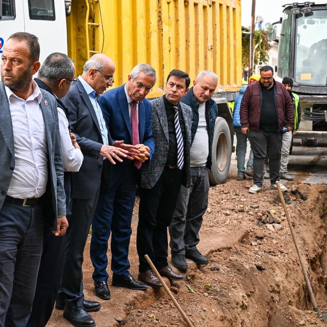 Malatya Büyükşehir Belediyesi altyapı çalışmalarına aralıksız devam ediyor