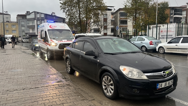 Ordu'da otomobilin çarptığı yaya yaralandı