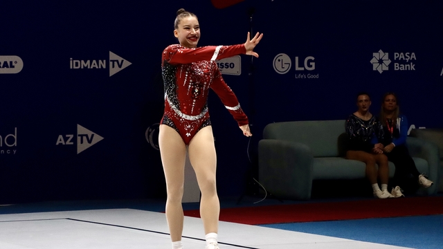 Ayşe Begüm Onbaşı, Aerobik Cimnastik Avrupa Şampiyonası'nda finale kaldı