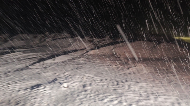 Malatya'da kırsal bölgeler kar altında