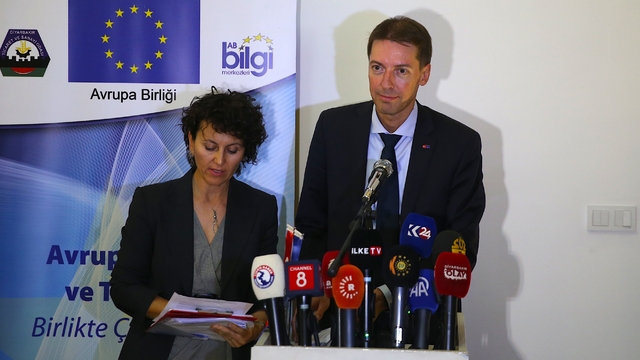 AB Türkiye Delegasyonu Maslahatgüzarı Vilcinskas Diyarbakır'da temaslarda bulundu