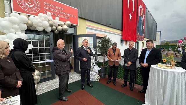 Alaplı'da gündüz bakım evi ve çocuk kulübü açıldı