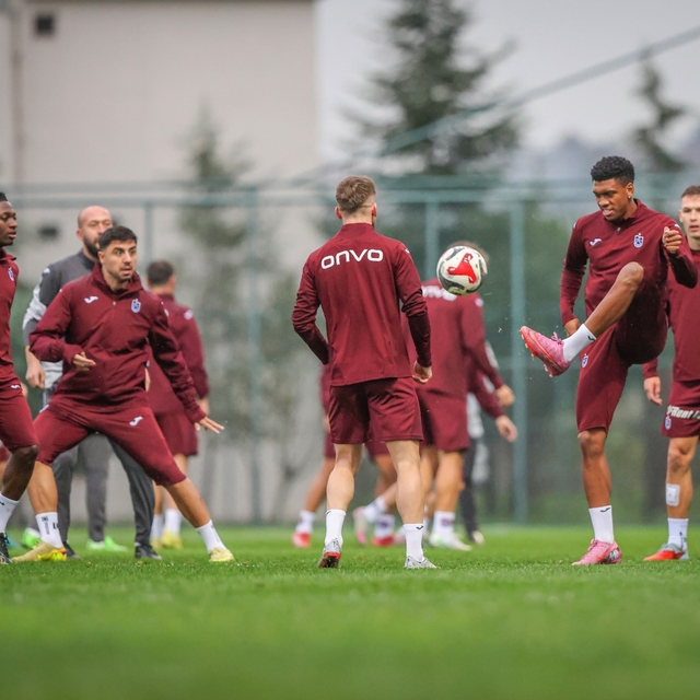 Trabzonspor, RAMS Başakşehir maçı hazırlıklarını sürdürdü