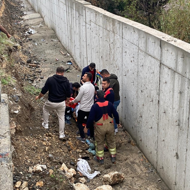 Hatay'da aracın çarptığı yaya kanala düşerek hayatını kaybetti