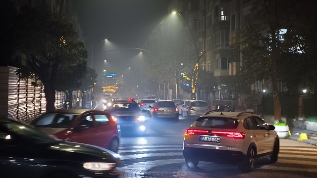 Keşan'da sis etkili oldu, hava kirliliği arttı