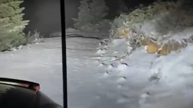 Çankırı'da kar yağışı etkili oldu