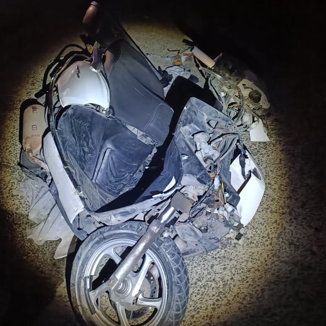 Edirne'de refüje çarpıp, devrilen motosikletin sürücüsü ağır yaralandı