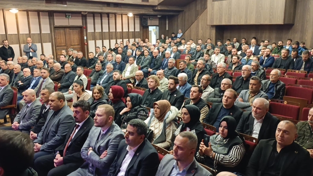 MHP Genel Sekreteri Büyükataman, İnegöl'de STK temsilcileri ve muhtarlarla buluştu
MHP Genel Sekreteri Büyükataman: "Terörsüz Türkiye milletimizin milli adımıdır"