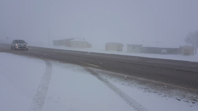 Kızıldağ'da kar etkili oldu