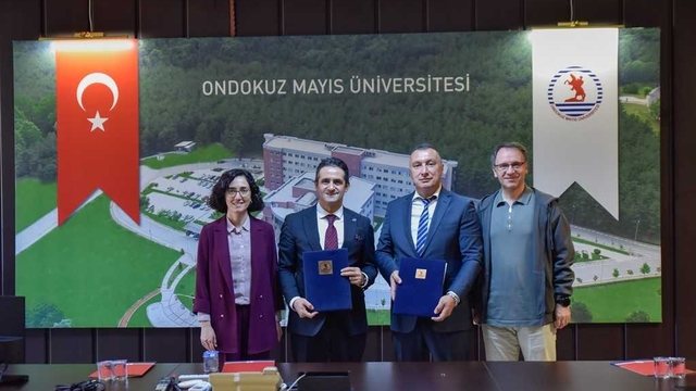 OMÜ ile Aziz Atik Fen Lisesi arasında eğitim iş birliği protokolü imzalandı