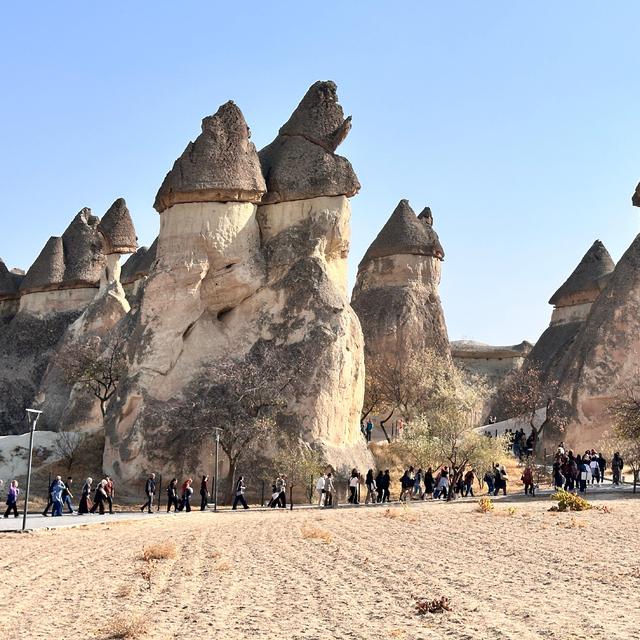 Ara tatilde öğrenciler ve ailelerinin rotası Kapadokya oldu