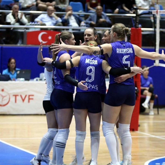 Aydın evinde Vakıfbank'a karşı